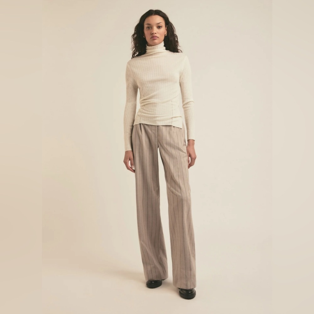 Favorite Daughter The Nina Wool Turtleneck Sweater Size L